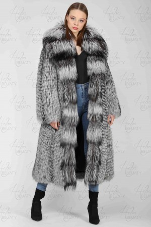  Long jacket - Argentine fox fur