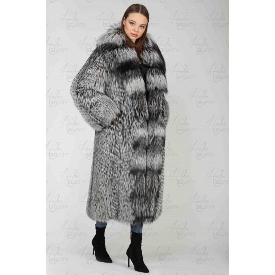  Long jacket - Argentine fox fur