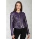 Jacket made of leather snake beton