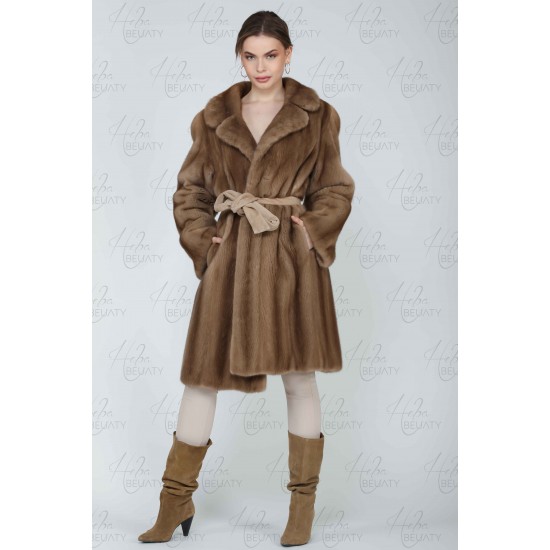 Faux fur jacket (Canadian mink)