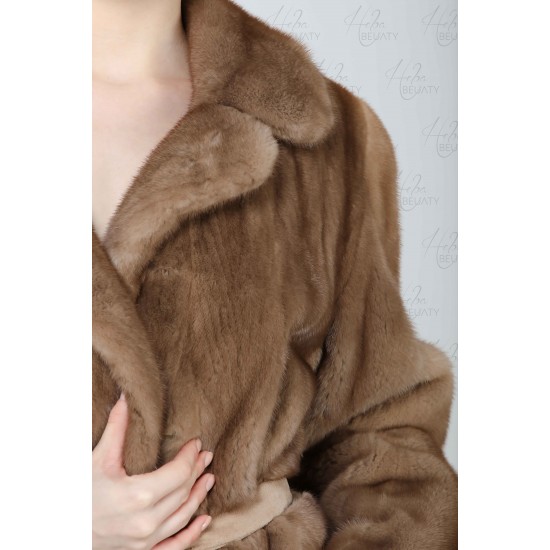 Faux fur jacket (Canadian mink)