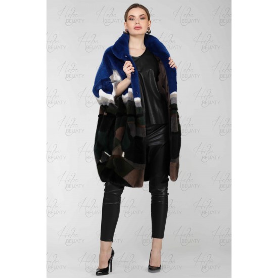 Faux fur jacket (Canadian mink)