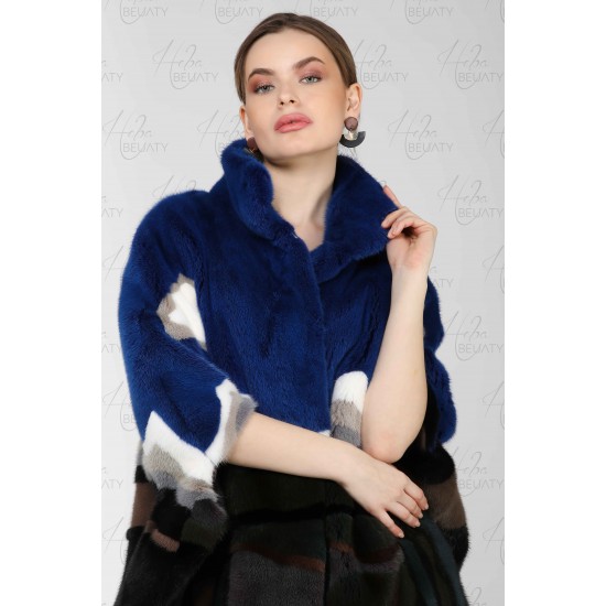 Faux fur jacket (Canadian mink)