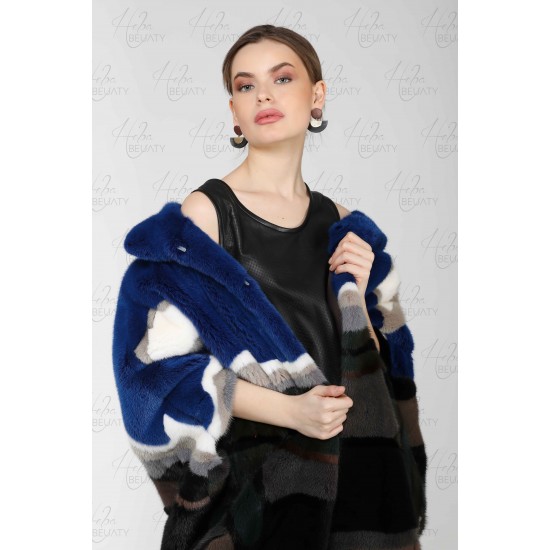 Faux fur jacket (Canadian mink)